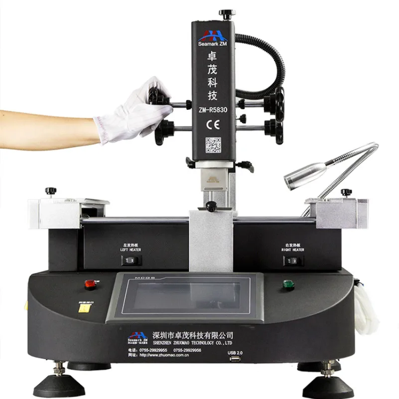 Оригинальная рабочая станция горячего воздуха BGA 3 зоны 4500 Вт|Паяльные станции| |