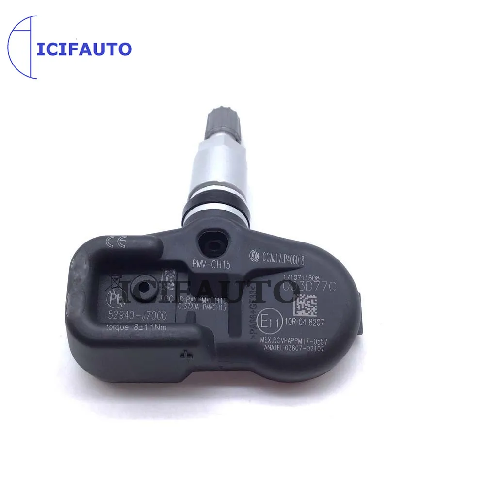 433 МГц для Kia K3 Forte Ceed 2019 2020 TPMS датчик давления в шинах 52940 J7000 52940J7000 PMV CH15|Датчик