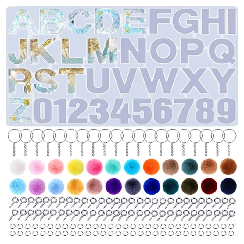 

Новинка 2021, подвеска в виде букв алфавита с номером, искусственная поделка, инструменты для литья ювелирных изделий