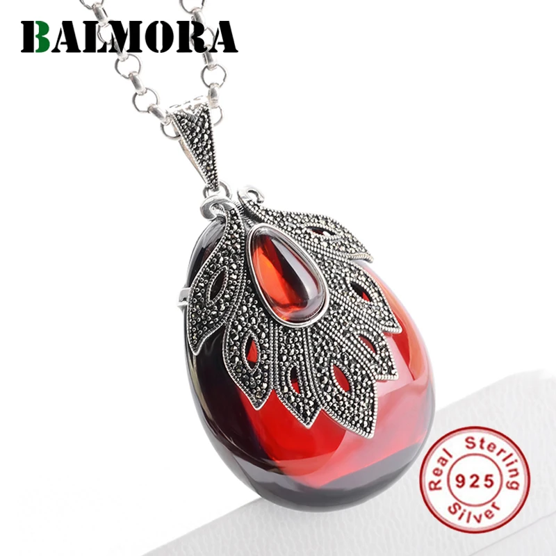 BALMORA 925 пробы серебряные капли воды мозаичные подвески для женщин Lover Винтажные Ювелирные аксессуары подарок без цепочки