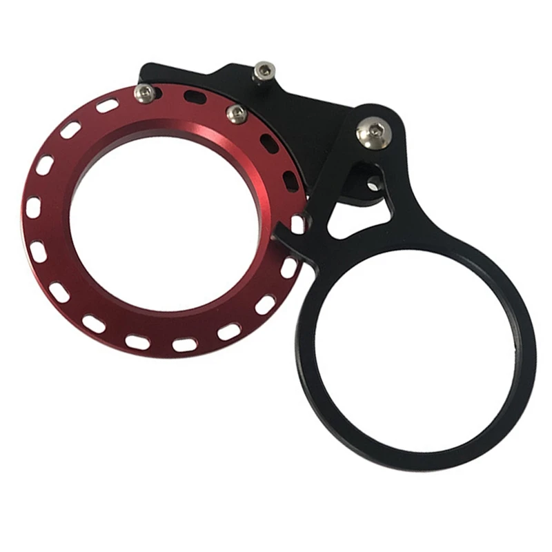 M52 резьба 52 мм Красный Поворотный макро мокрый объектив откидной адаптер