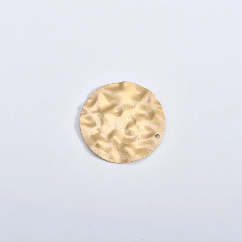 Корейские серьги Харадзюку с геометрическим рисунком из Азиатского золота