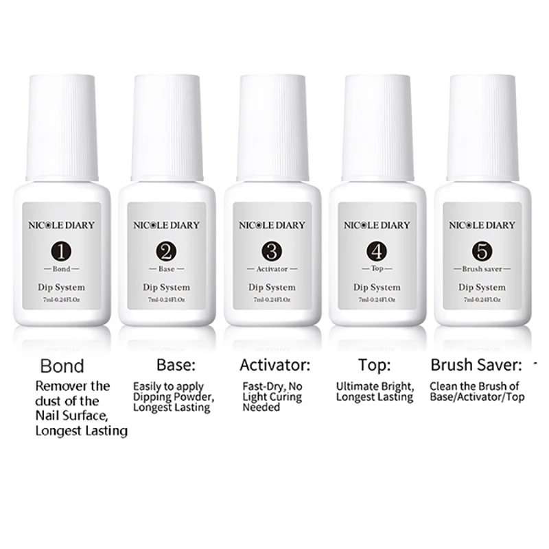 NICOLE Дневник 10 г голографический блеск окунания ногтей порошок Сияющий Dip пигмент сверкающий порошок декорация для ногтей градиент украшения