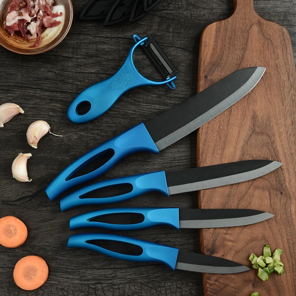 XYj здоровый керамический набор кухонных ножей подставка держатель 3 &quotдля