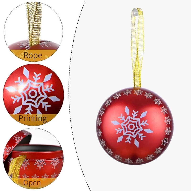 Подвеска в виде металлических шариков для рождественской елки | Дом и сад