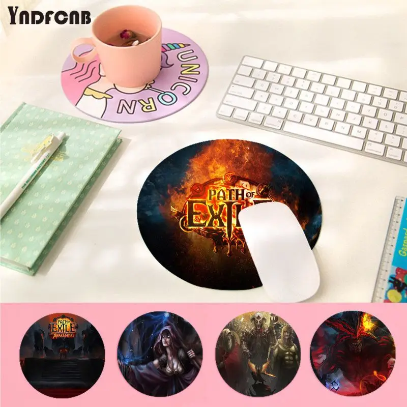 

YNDFCNB High Quality Path of Exile Soft Rubber Professional Gaming Mouse Pad Anti-Slip Laptop PC Mice Pad Mat gaming Mousepad