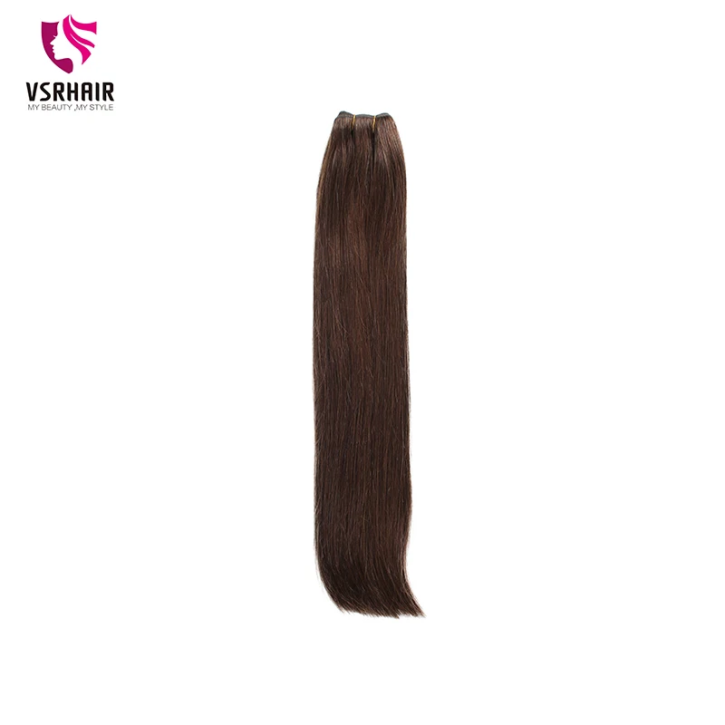 VSR 100% натуральные волосы 100 г черные коричневые блонд цвет машина Remy двойные