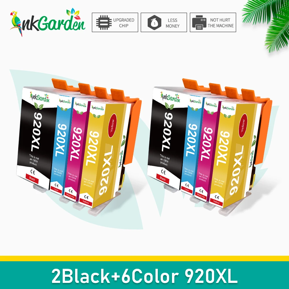 Replacement compatible For HP 920 New chip ink cartridge For HP 920 XL For HP Officejet 6000 6500 6500A 7000 7500 7500A Printer