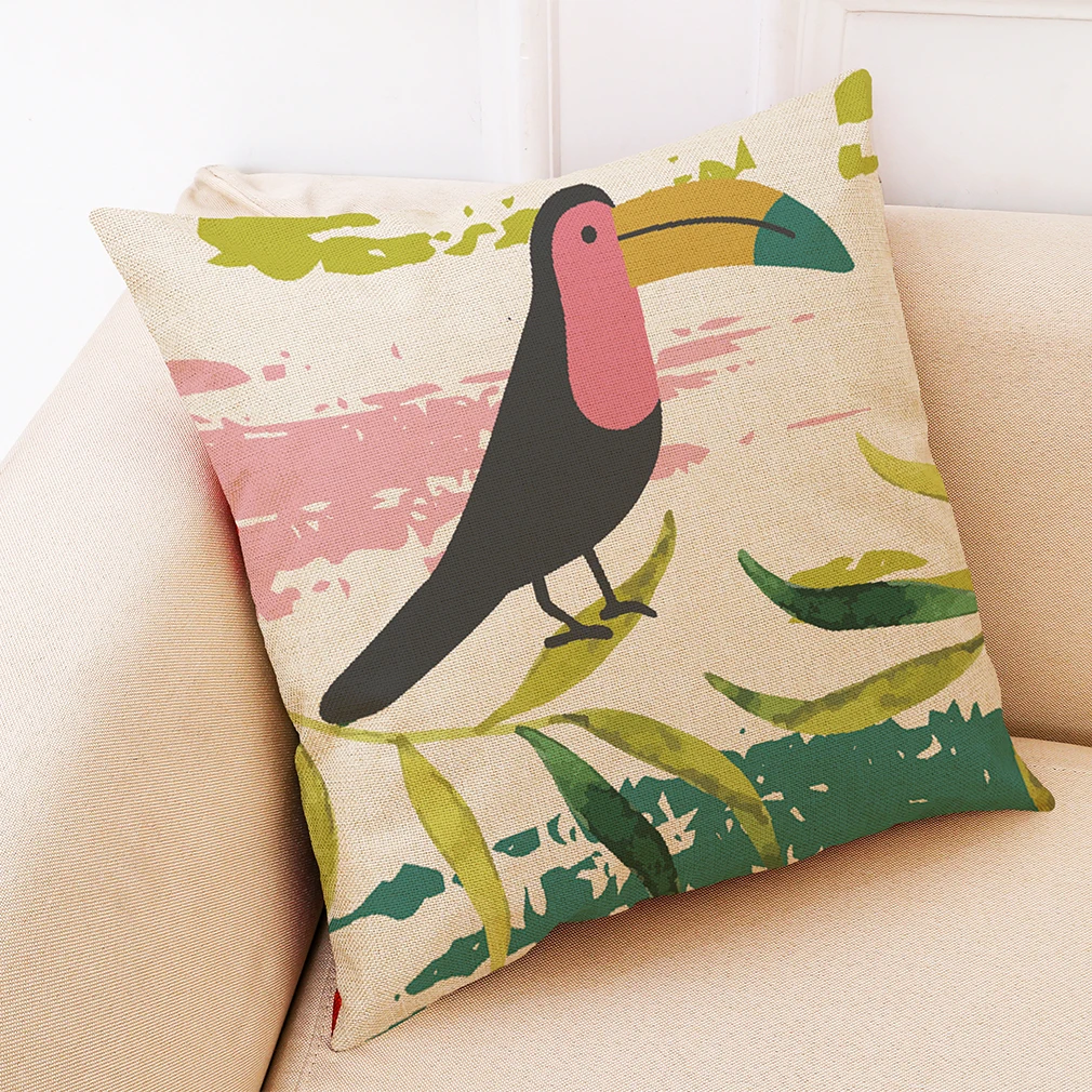 Наволочка для подушки с изображением пляжа украшение дома наволочка диванной