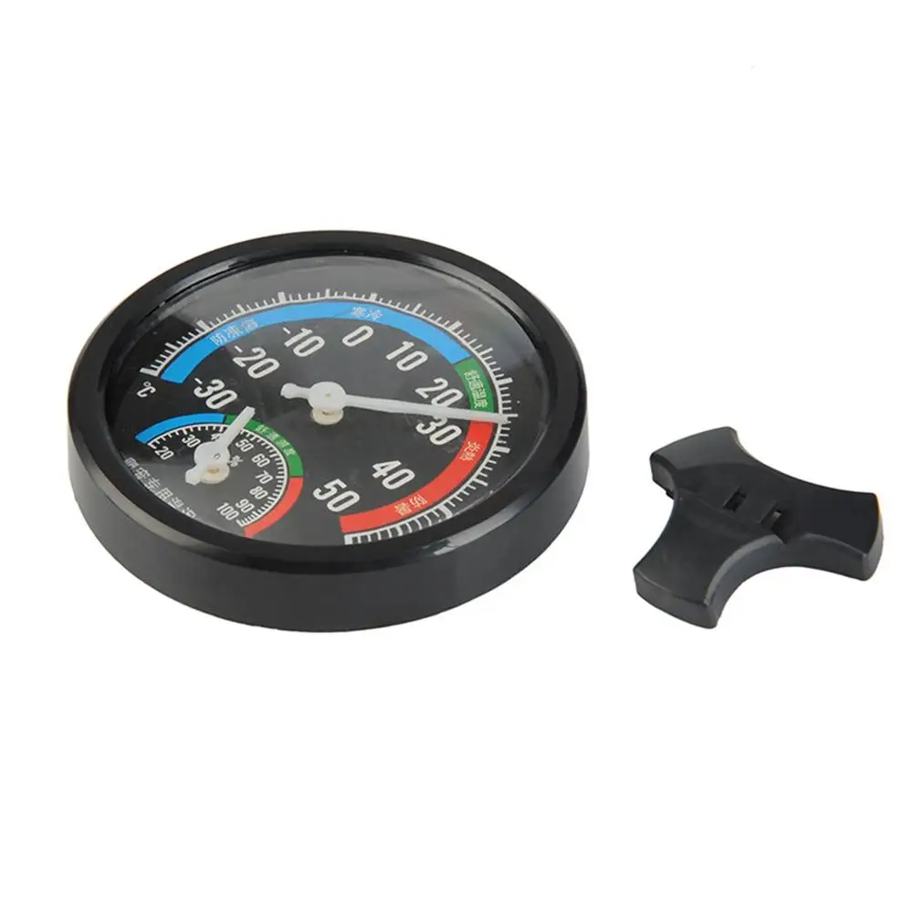 Круглый рептилий аквариум термометр гигрометр инкубатор температура влажность