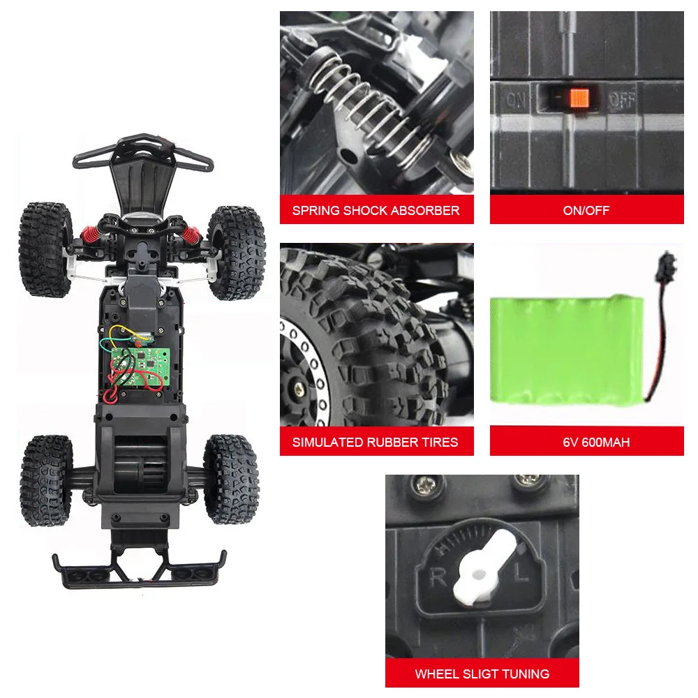 Flytec SL-151A Радиоуправляемая машина 1/14 2 4 ГГц Внедорожный гоночный автомобиль