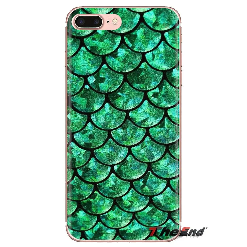 Светло-бирюзовые сверкающие весы мягкий чехол для телефона из ТПУ Huawei Honor 5A lyo-l21 Y6