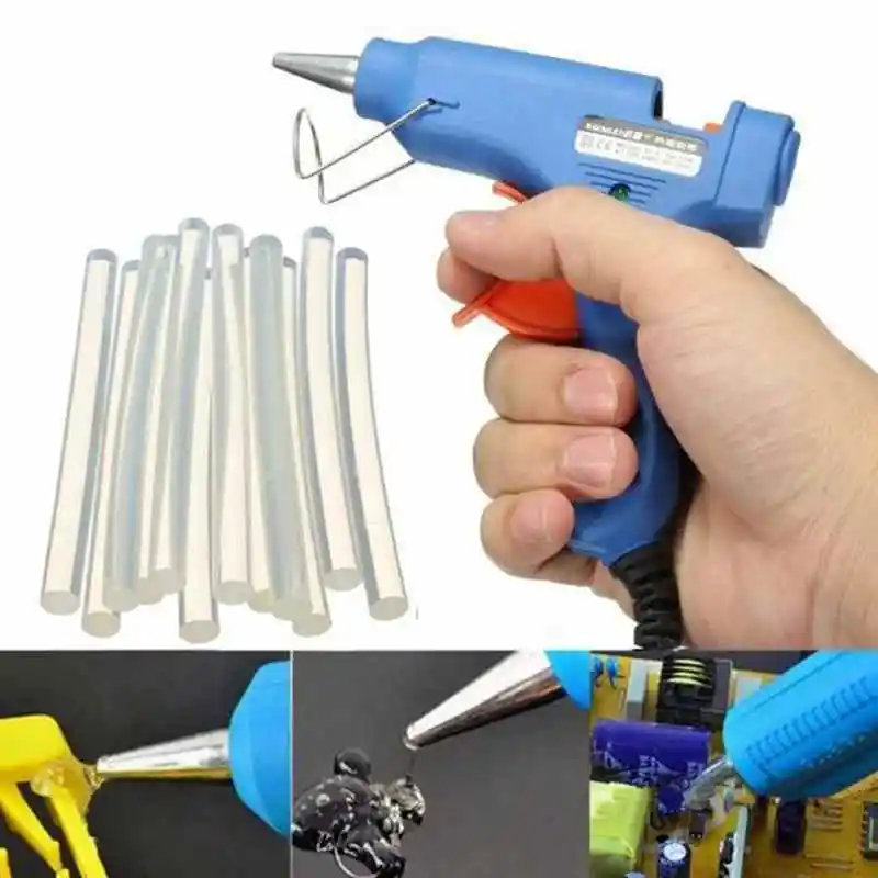 1/100pcs Hot Melt Glue Stick Rod 7mm For Adhesive DIY Art Craft Hand Repair Tool | Инструменты