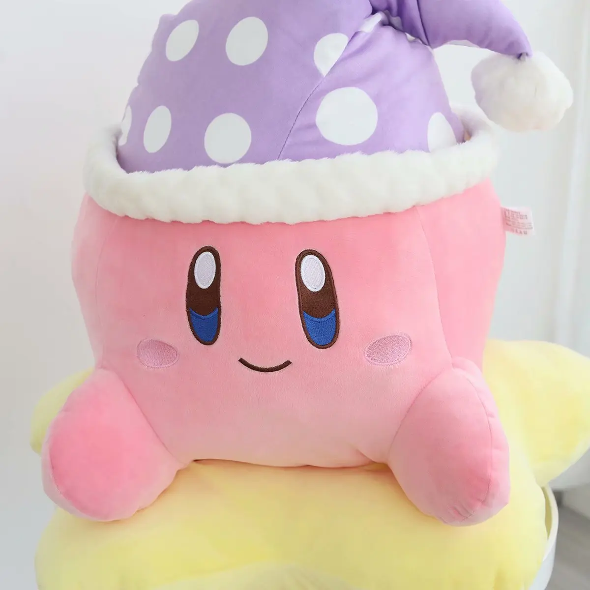 

Kawaii Pink Elf Plush Toy Cartoon Character Stuffed Doll Big Star Pillow Cushion Gift For Girlfrend