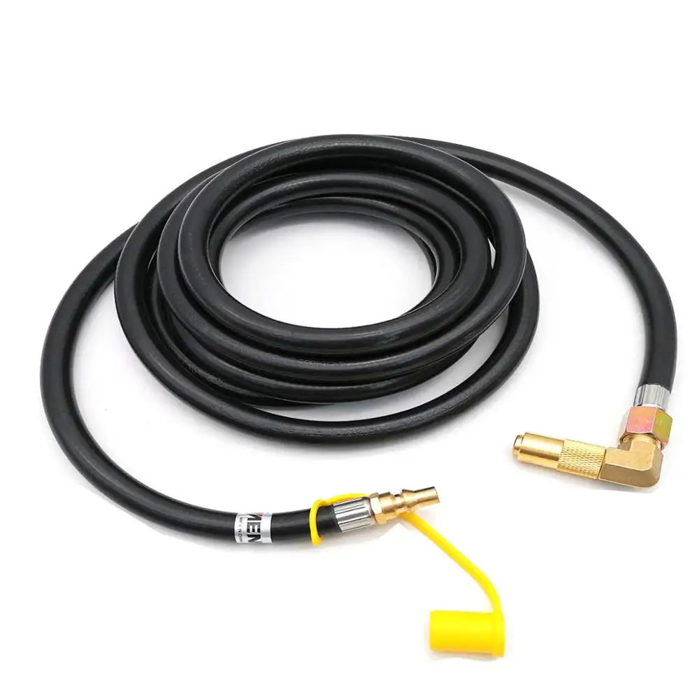 Пропан локоть адаптер фитинг удлинитель шланг с 1/4 Мужской Разъем 12 футов RV