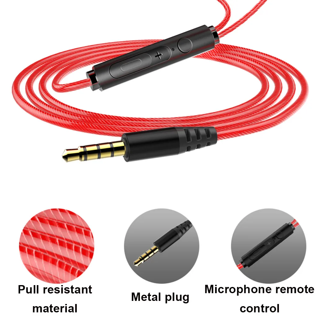 Проводные стереонаушники Kinganda с двойным приводом спортивные наушники вкладыши