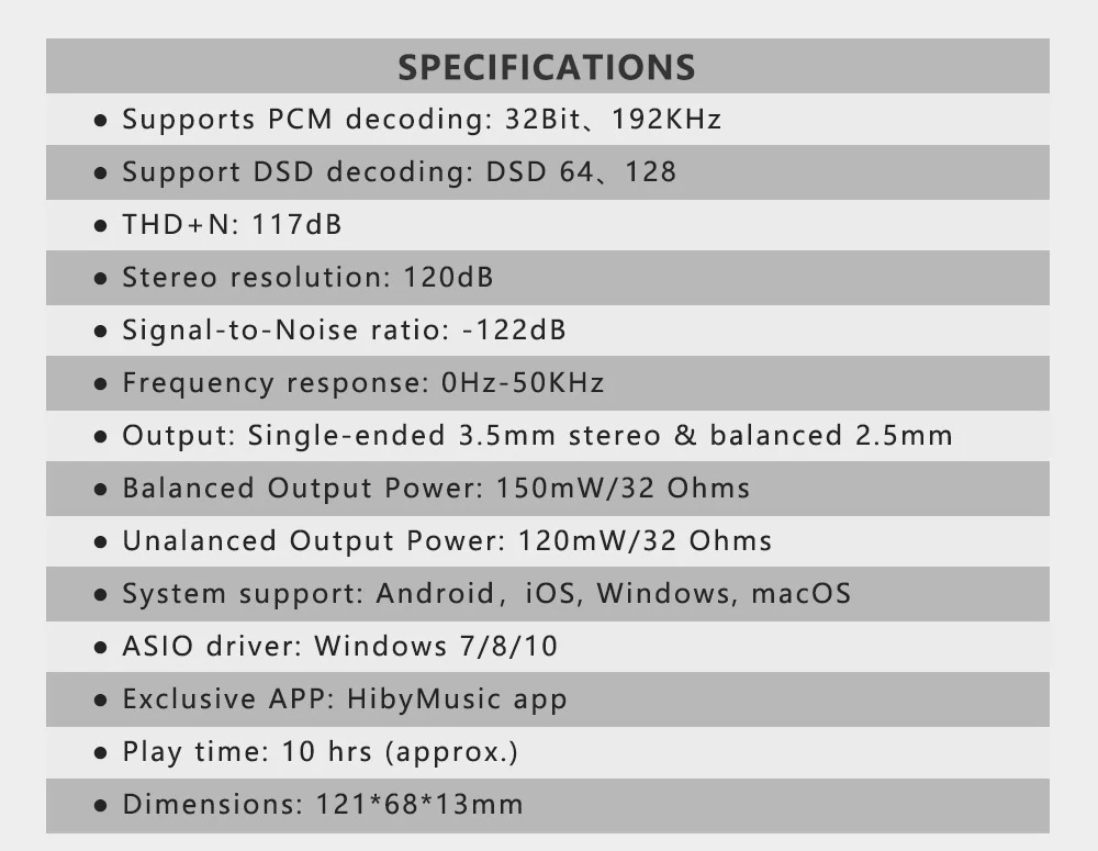 Усилитель для наушников TempoTec Sonata iDSD Plus USB портативный цап поддержка WIN MacOSX Android iPHONE True Blance Двойной ЦАП DSD HIFI