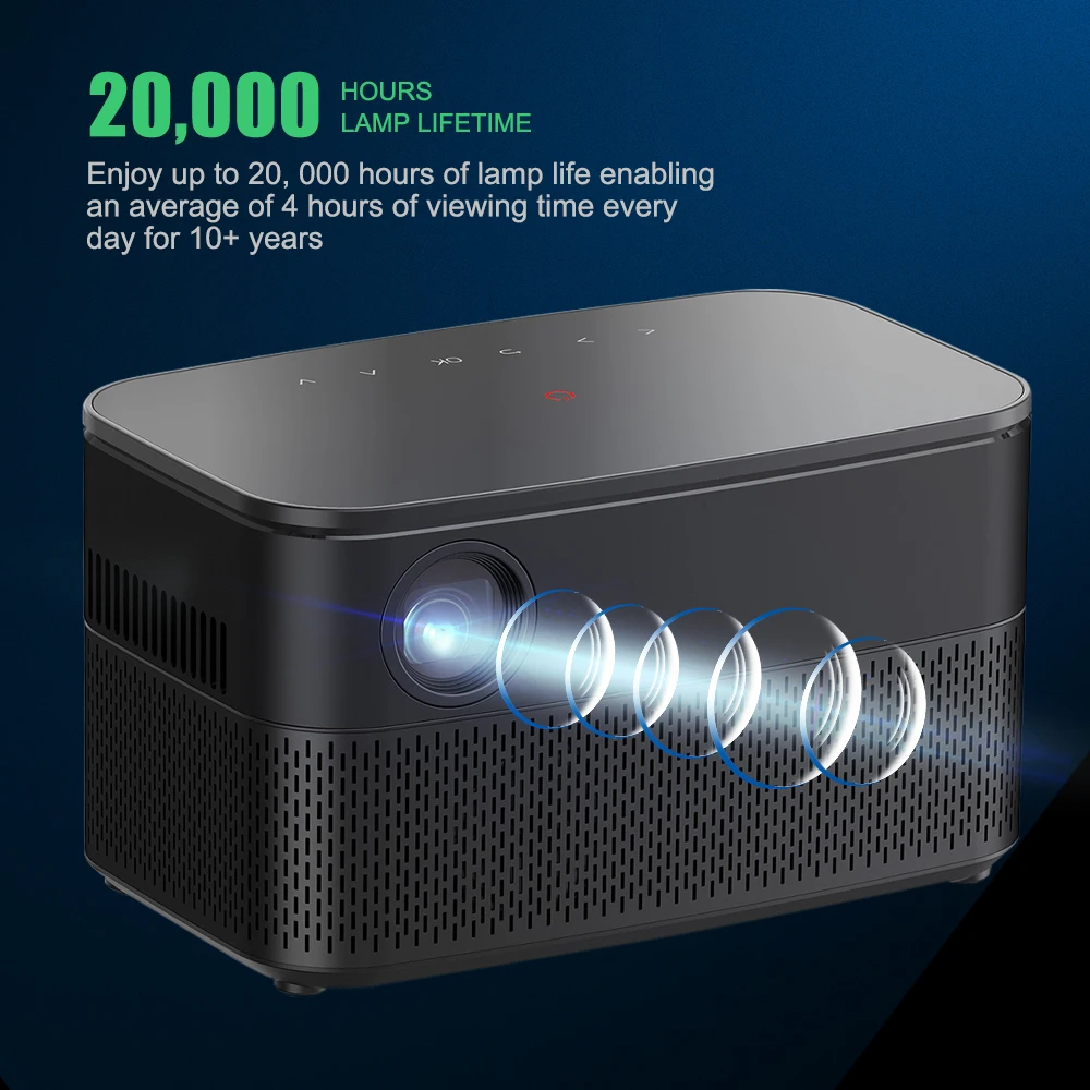 Проектор ThundeaL T616 DLP с активным затвором и поддержкой 3D HD 1080p | Электроника