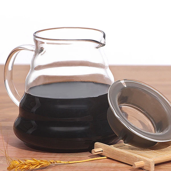 V60 "прозрачный" СТЕКЛЯННЫЙ КОФЕЙНЫЙ сервер 600 мл | Дом и сад