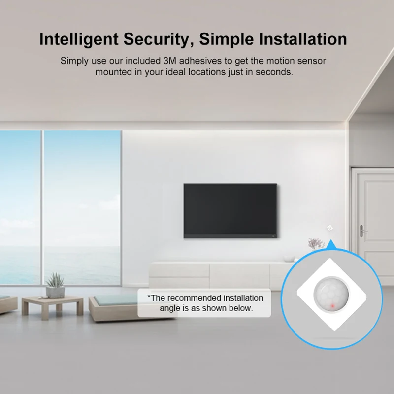4 pcs SONOFF SNZB-03 sensor Zigbee Motion Sensor PIR Detector ewelink APP Remote monitor Home Security ZBBridge needed | Электроника