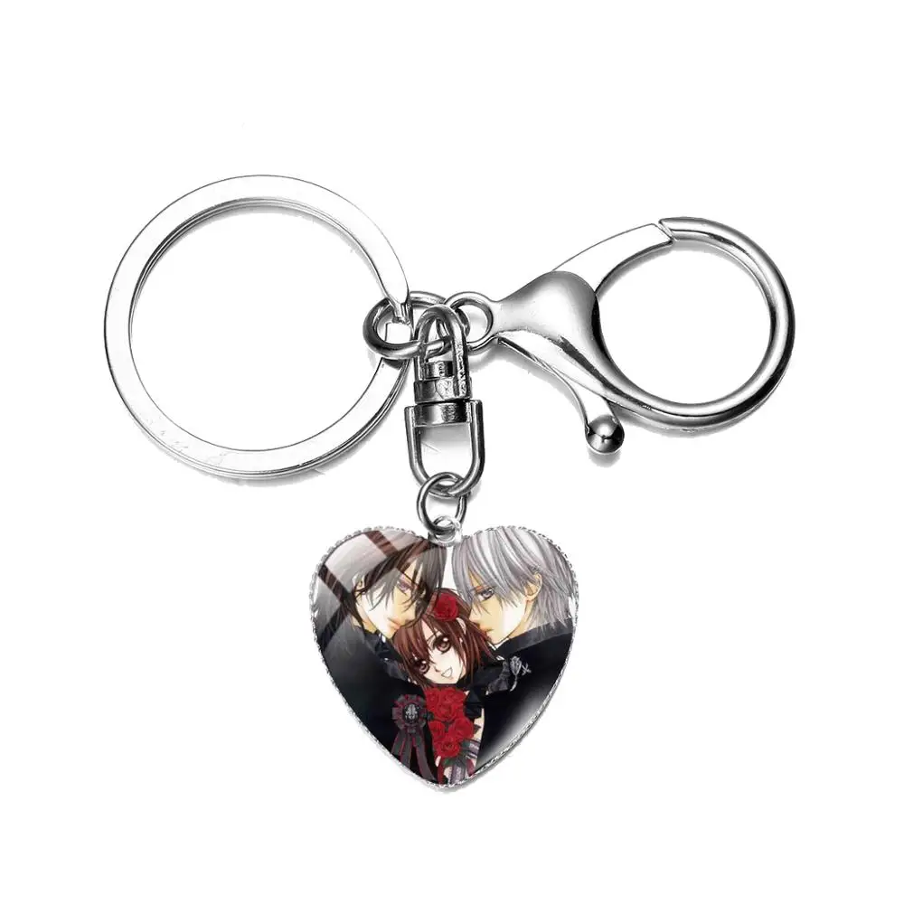 Азиатских Code Geass аниме брелки для ключей стекло кабошон серебро Цвет омара