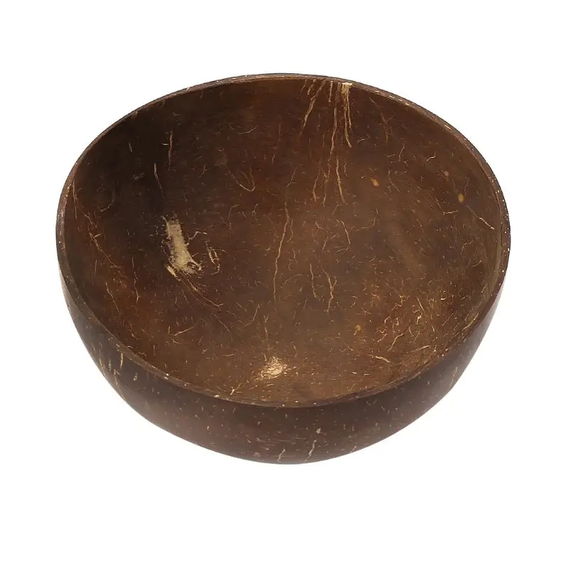 Натуральный кокосовый корпус для домашнего украшения контейнер еды миска