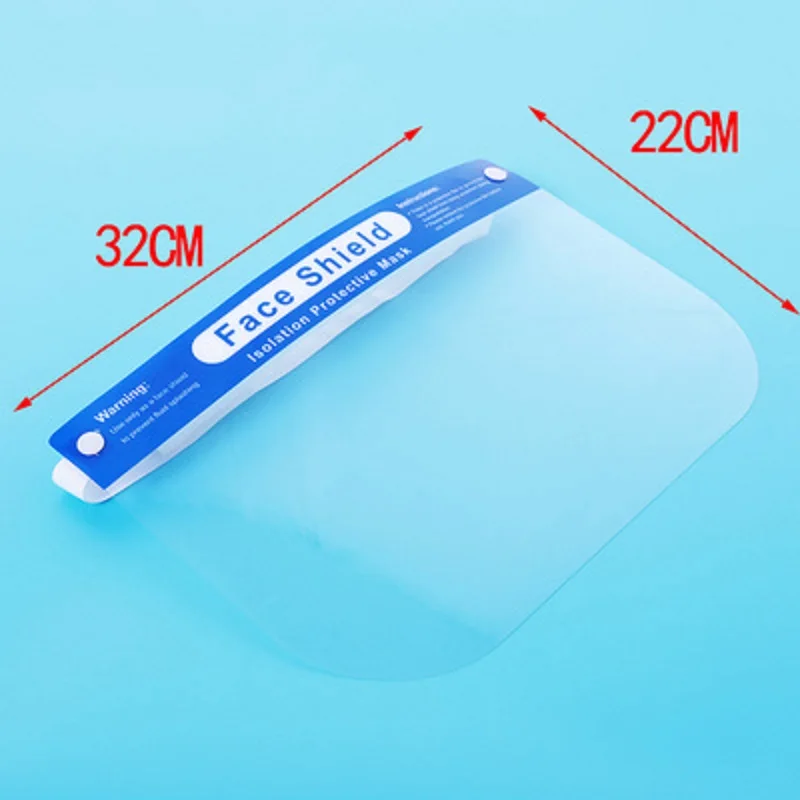 Прозрачная защитная маска для лица противотуманная аэрозольная Экологичная