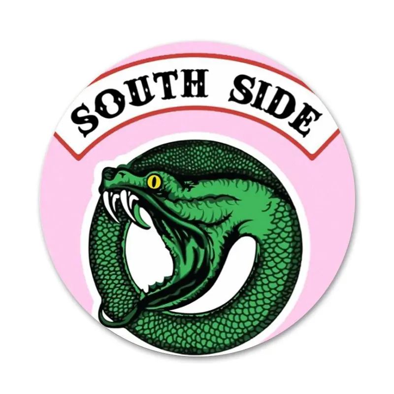 58 мм ривердейл Southside змеи значок брошь заколка аксессуары для одежды рюкзак