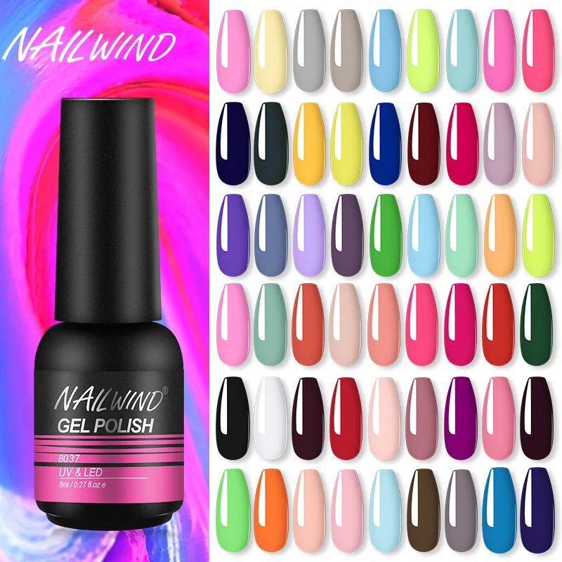 

Nailwind Gel Nail Polish Manicure Set UV LED Poly painting gel nail art design Base Top Primer coat rosalind Nail gel Varnishes