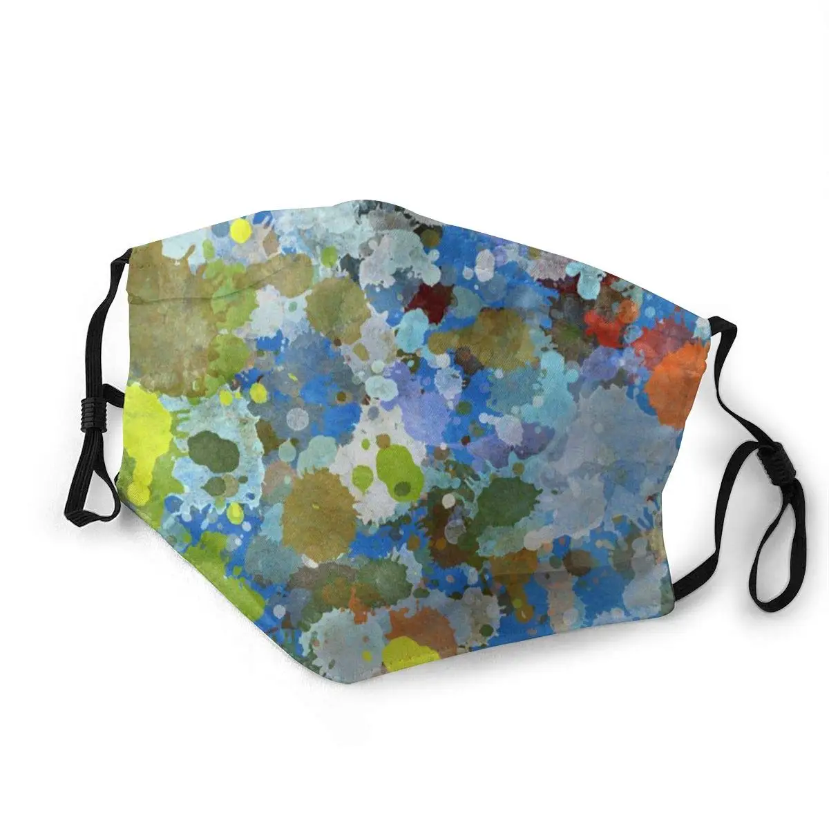 

LAURA FERGUSON Half Face Mask with Filter Unisex Tactical Winter Face Cover for Running Paint