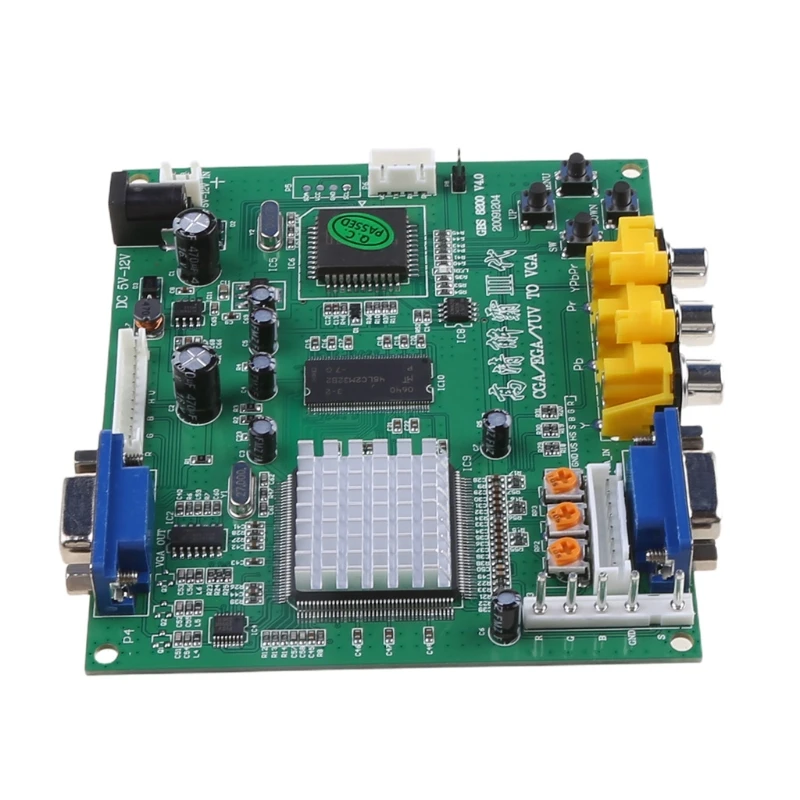 

Arcade Game RGB/CGA/EGA/YUV To Dual VGA Video Converter Adapter Board GBS-8220 1XCE