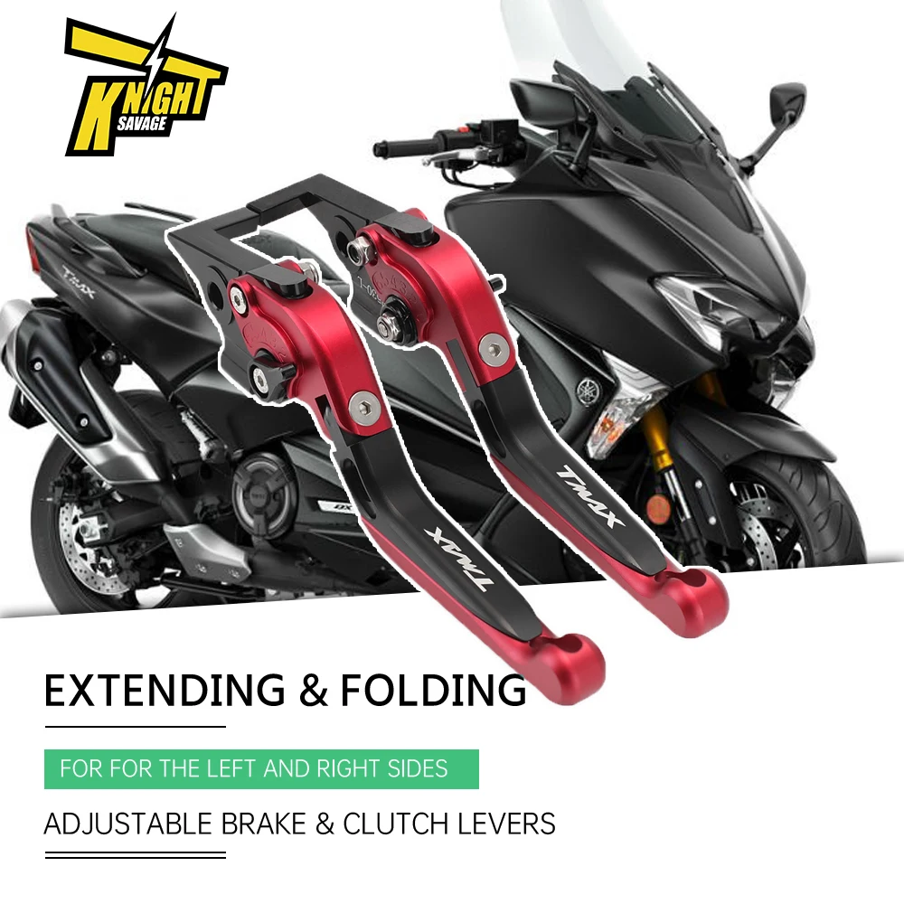 

Folding Extendable Adjustable Front Rear Brake Levers For YAMAHA XP530 TMAX 500 560 Motorcycle Handlebar Replacement Accessories