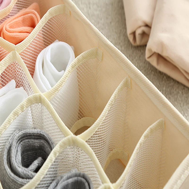 Моющееся нижнее белье Органайзер для носков Бюстгальтер Галстуки Шорты делитель
