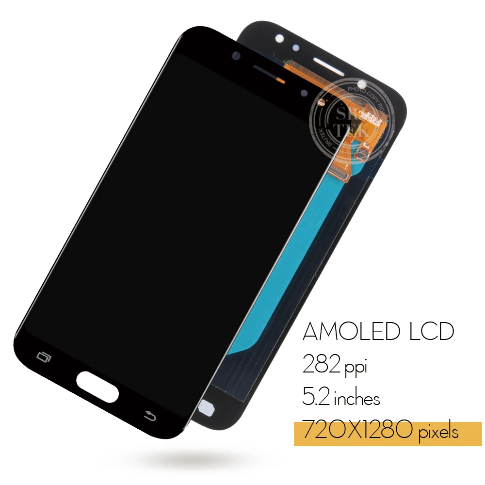 2 шт./лот OLED/TFT экран для Samsung GALAXY J5 2017 LCD J530F Дисплей J530 сенсорный дигитайзер стекло