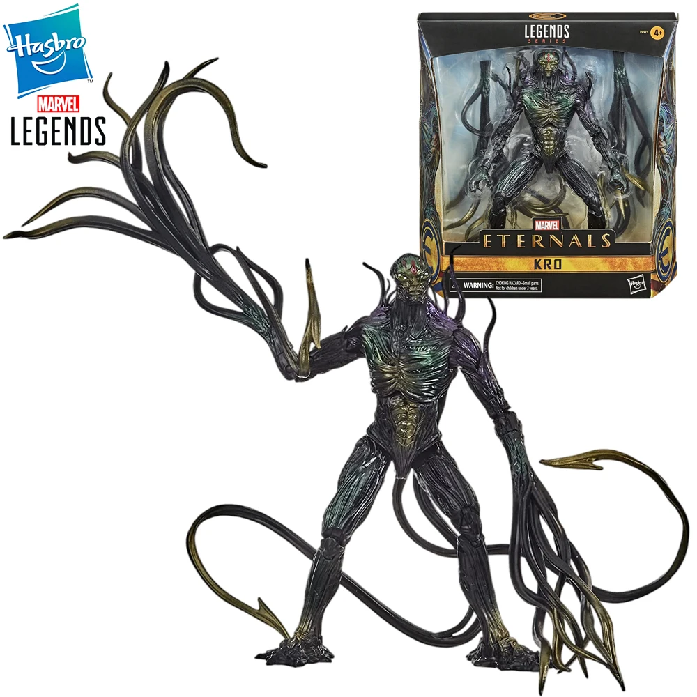 

Hasbro серия Marvel Legends Eternals Deluxe 6-дюймовая Коллекционная экшн-фигурка игрушка Kro дизайн и 2 Аксессуары Рождественский подарок