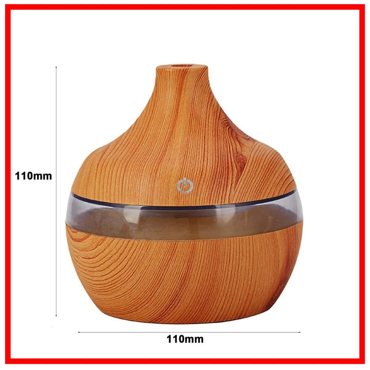 Мини Usb 300 мл увлажнитель воздуха с древесным зерном Арома диффузный стол