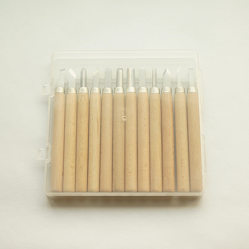 12 шт./компл. искусственный нож ручной резец набор столярных искусств инструмент