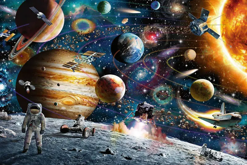 Пазлы Развивающие 75*50 см 1000 шт.