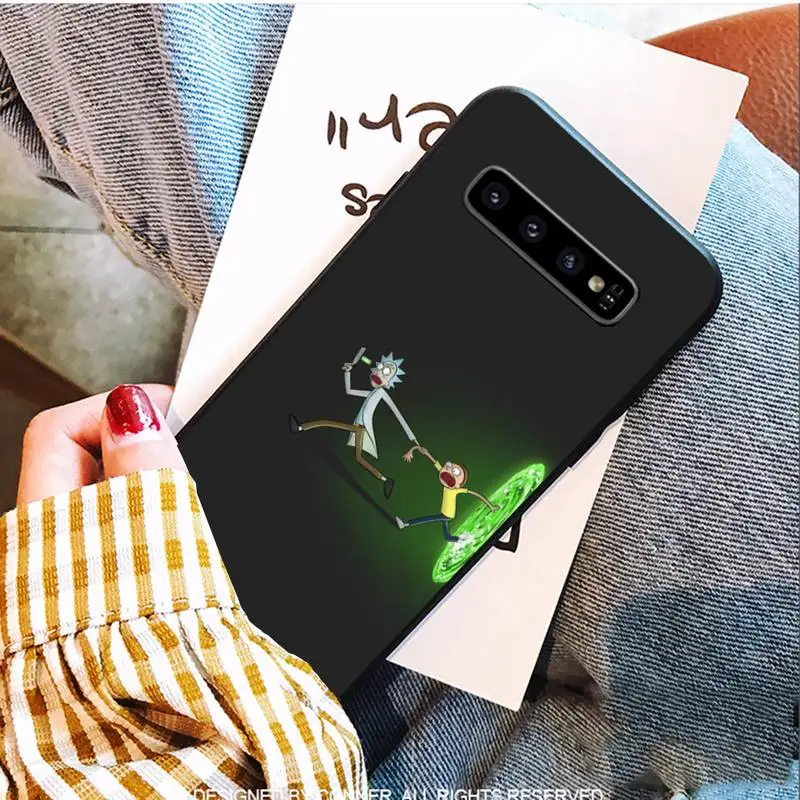 

ZFGHSHYQ Soft Ricks And Cover Morties Phone Case For Samsung S9 10 20 Plus Note 9 10 10plus 20 Ultra A20 21s J7 Plus 8