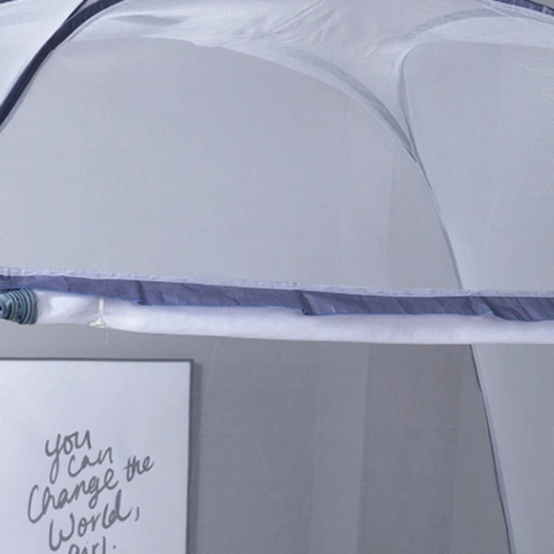 Двухсторонняя москитная сетка 180 см складная из полиэстера для репеллента на