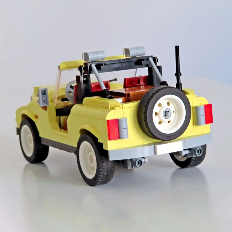 2022 новинка 649 шт. MOC 4x4 внедорожник автомобильные кирпичи Сборная модель