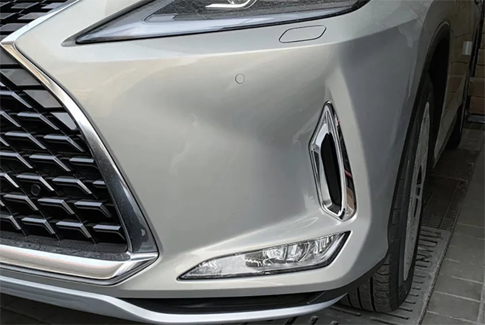 2020 для Lexus RX 300 450h Хром Передняя противотуманная фара Противотуманные фары лампа