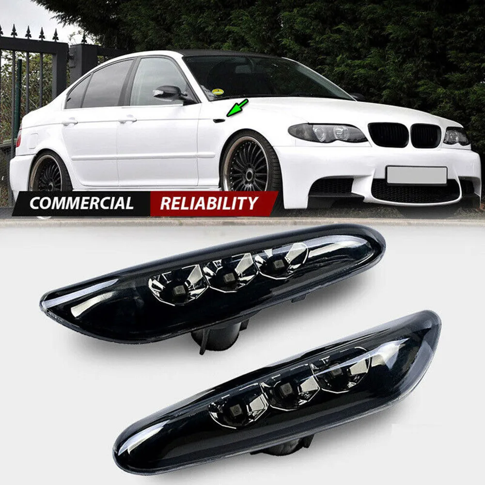

2 шт. светодиодный Светодиодные поворотники для BMW E82, E88, E60, E61, E90, E91, E92