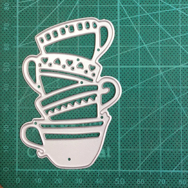 

Layering Cup Border Metal Cutting Dies for DIY Scrapbooking Hands-on Embossing Dies Cuts Craft Paper Cards Making Stencils dies