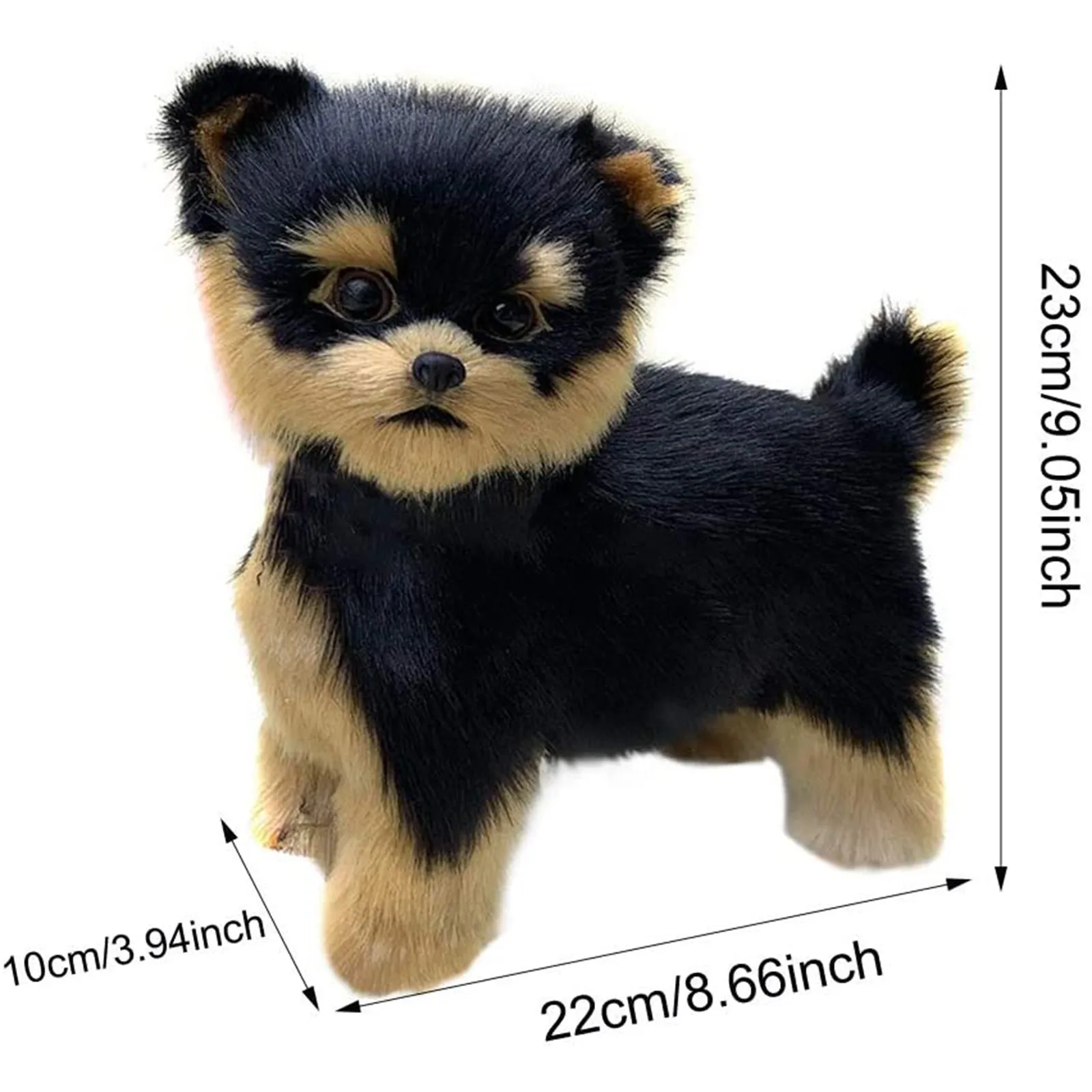 

Yorkshire Dog Toys Plush Toys Simulation Animal Models Children's Gifts Stuffed Toys Kawaii Peluches Cachorro Speelgoed