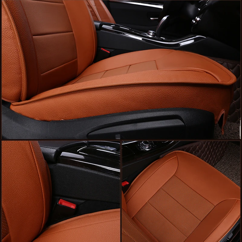 AutoDecorun чехлы из натуральной кожи сиденья для Hyundai Veloster 2014 Чехлы автомобильных