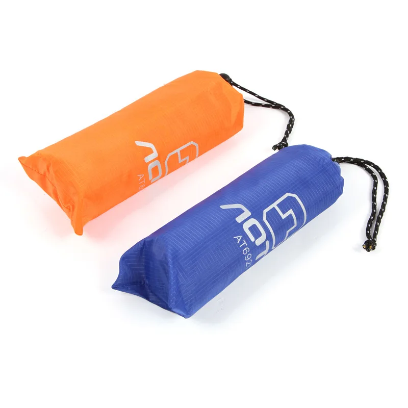 

3 In 1 Camping Rain Poncho Mountaineering Trekking Rain Cover Pad Cycling Ripstop Raincoat Floor Mat Shelter Waterproof