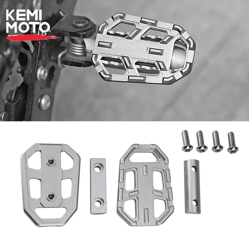 

CNC Billet Wide Foot Pegs Pedals For BMW R1200GS LC ADV R1250GS G310GS F750GS F850GS S1000XR R Nine T Scrambler Rest Footpegs