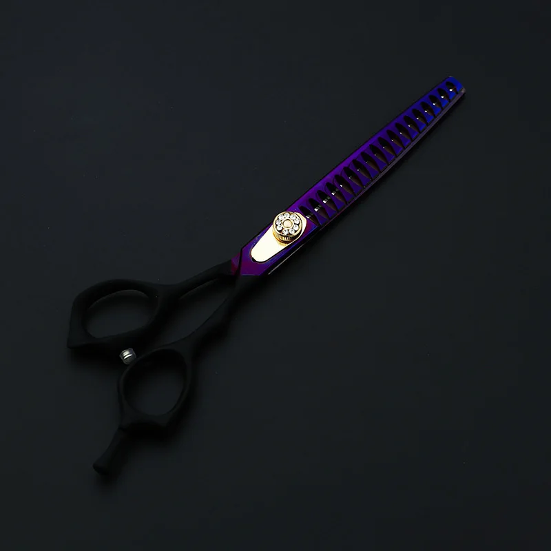 Набор ножниц для стрижки собак 440c профессиональные японские фиолетовые 7 0 дюйма |