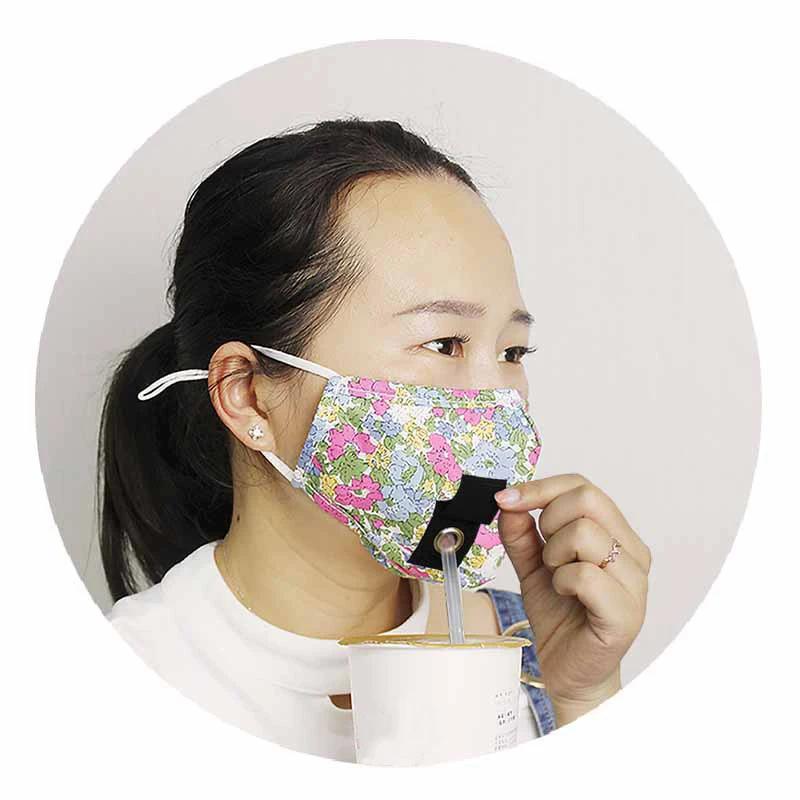 1 шт для взрослых Для женщин маска на лицо с открытым носком Многоразовые